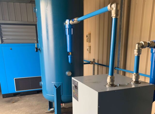 Custom compressed air solutions for Di Candilo Steel City, by Nessco Pressure Systems, Perth