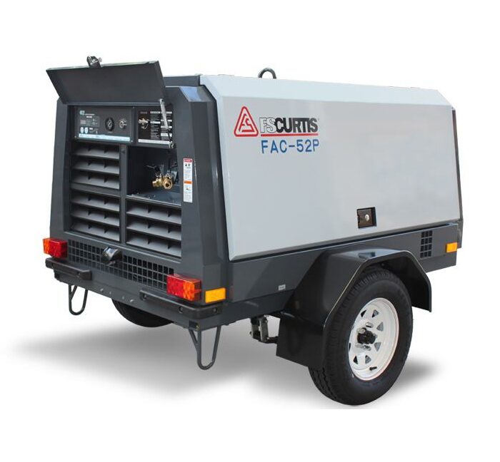 FS-Curtis diesel compressors (trailer optional) supplied by Nessco Pressure Systems.