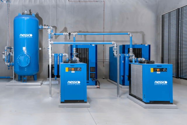 Compressors, dryers and pipelines installed in the correct location to maximise output and minimise operating costs.