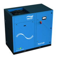 KLE D45 - 45kW Venti's KLE Plus range of screw compressors, available from 15-55 kW from Nessco Pressure Systems.