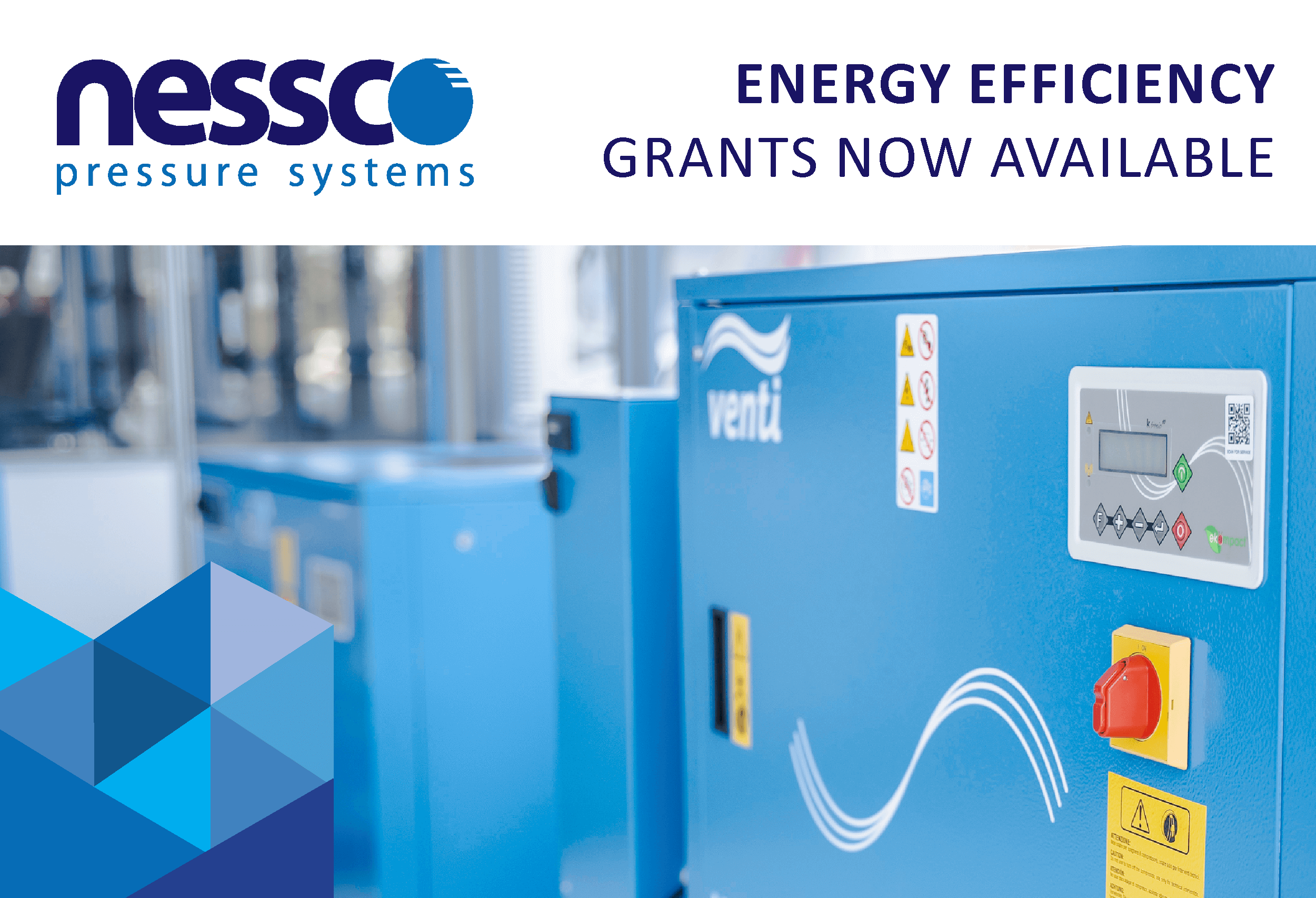 Grants available to fund new, energyefficient compressors