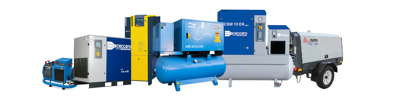 Rental compressor fleet available from Nessco Pressure Systems