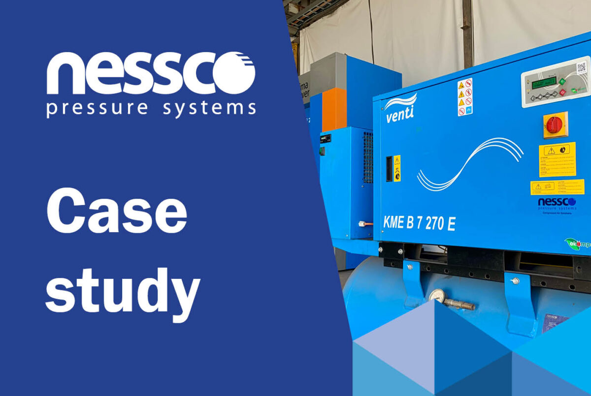 Compressed air case study by Perth's Nessco Pressure Systems