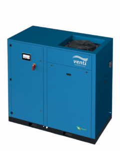 Venti-KLE-Plus-30-VSD Venti's KLE Plus 30 VSD screw compressor, available in Perth