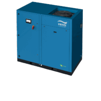 The Venti KLE Plus screw compressor series, available in 15-55 kW from Nessco Pressure Systems.