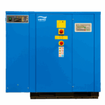 Venti-KME-C-Plus-E-no-background Venti KME C Plus 7 E belt-driven screw compressor available with dryer and receiver from Nessco Pressure Systems.