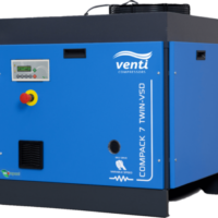 Venti-Twin-4-5-7-VSD-web Venti Compressors Compack 7 VSD model.