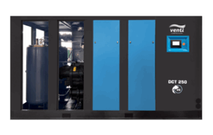 Venti DCT heavy industrial compressors from 55-355 kW supplied by Perth's Nessco Pressure Systems.