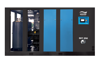 Venti DCT heavy industrial compressors from 55-355 kW supplied by Perth's Nessco Pressure Systems.